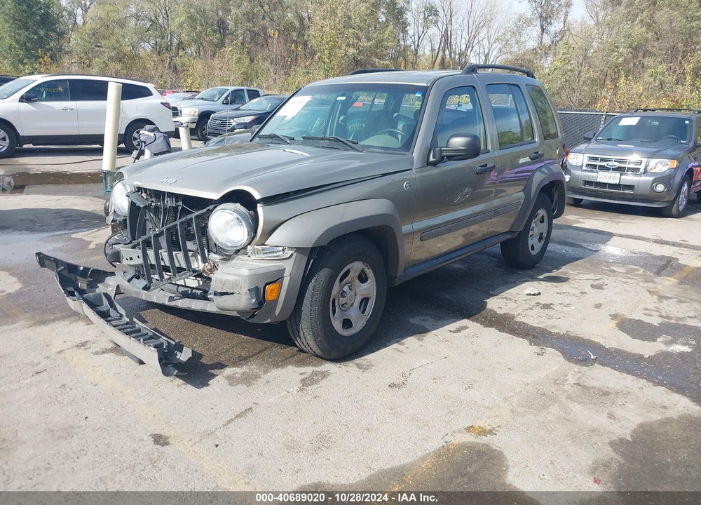 2007 JEEP LIBERTY SPORT VIN: 1J8GL48K77W536057