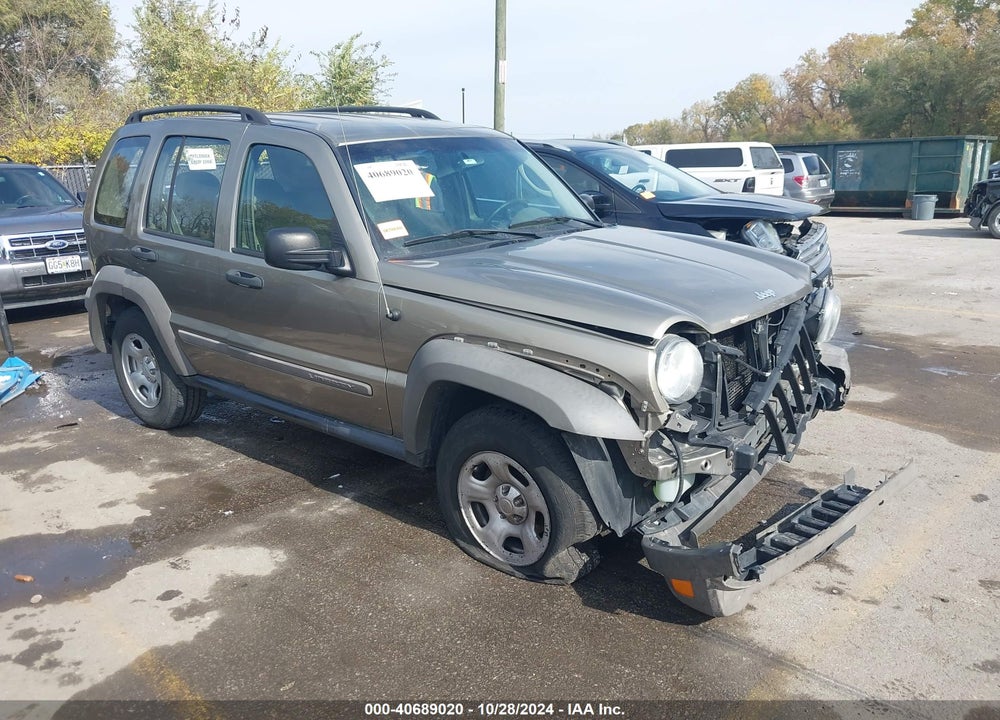 2007 JEEP LIBERTY SPORT VIN: 1J8GL48K77W536057