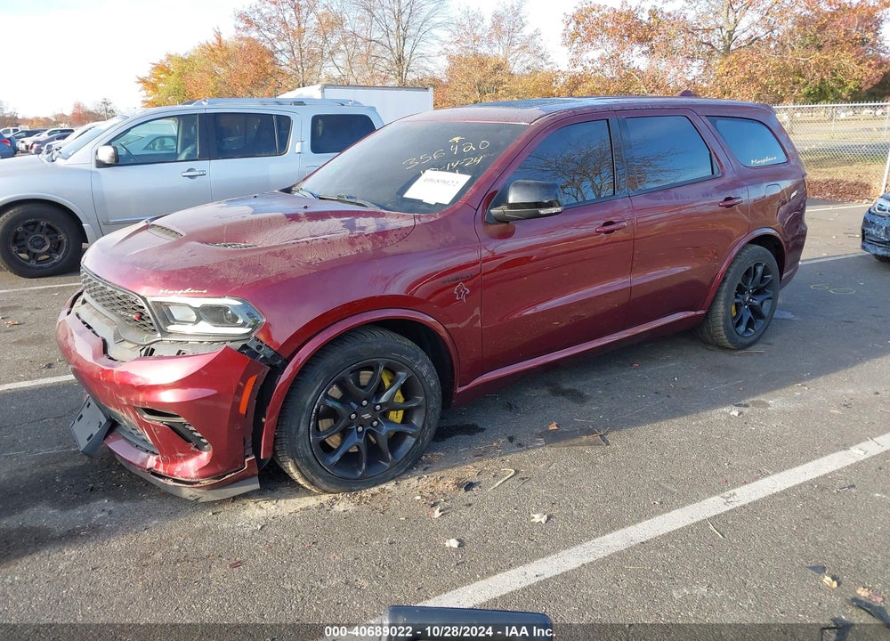 2021 DODGE DURANGO R/T AWD VIN: 1C4SDJCT7MC579212