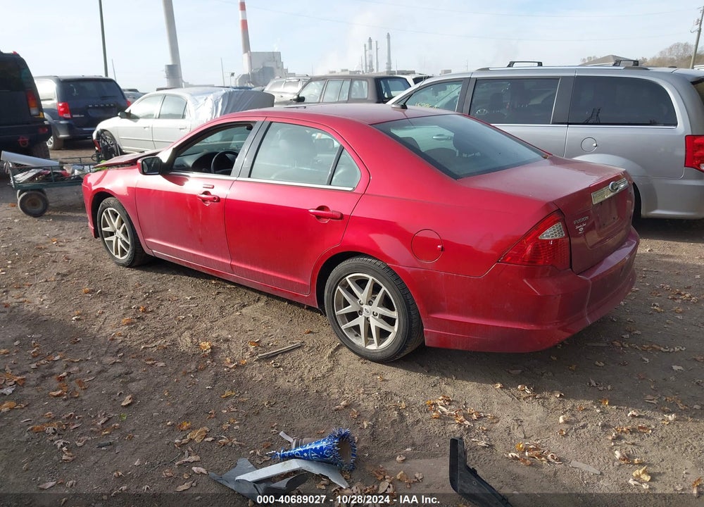 2012 FORD FUSION SEL VIN: 3FAHP0JA8CR223872