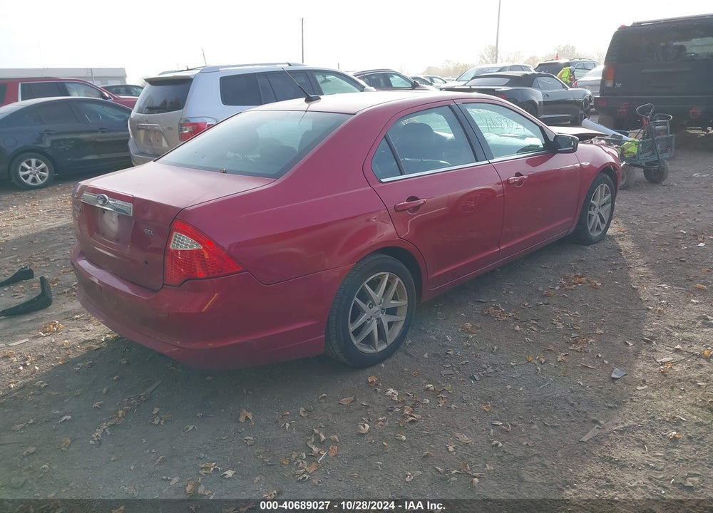 2012 FORD FUSION SEL VIN: 3FAHP0JA8CR223872