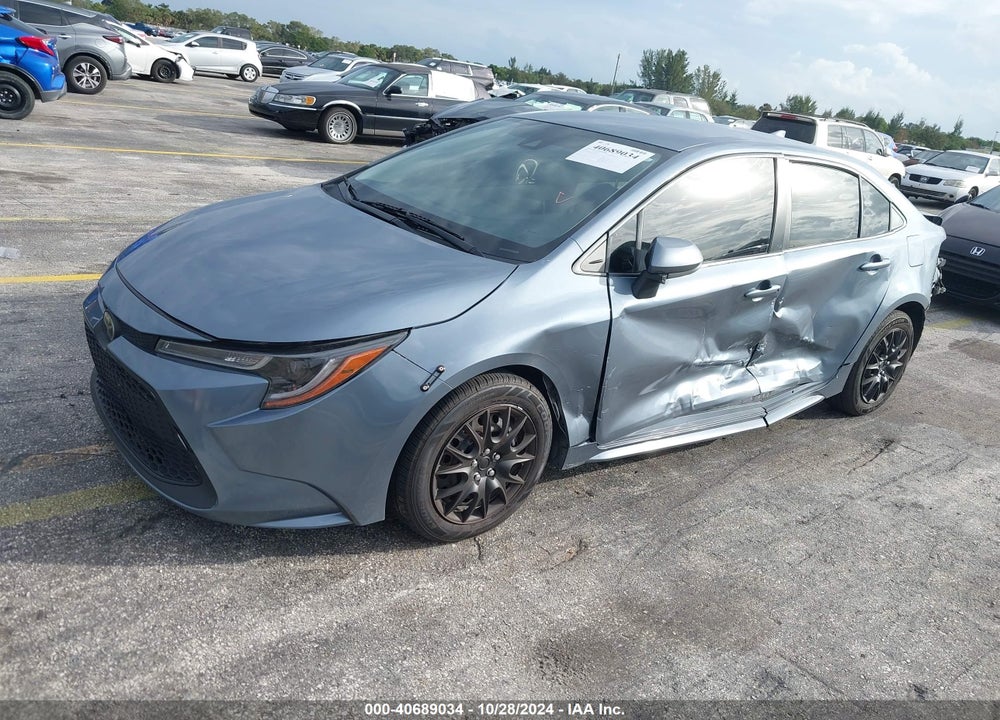 2020 TOYOTA COROLLA LE VIN: JTDEPRAE2LJ107579