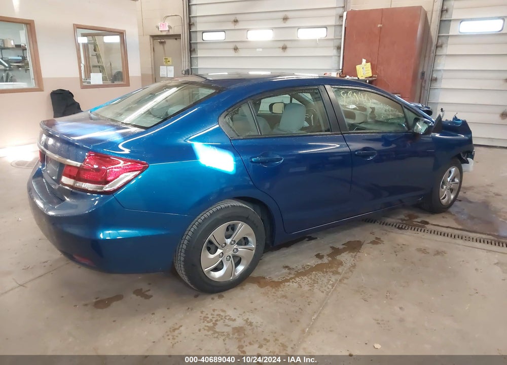 2014 HONDA CIVIC LX VIN: 19XFB2F53EE052918