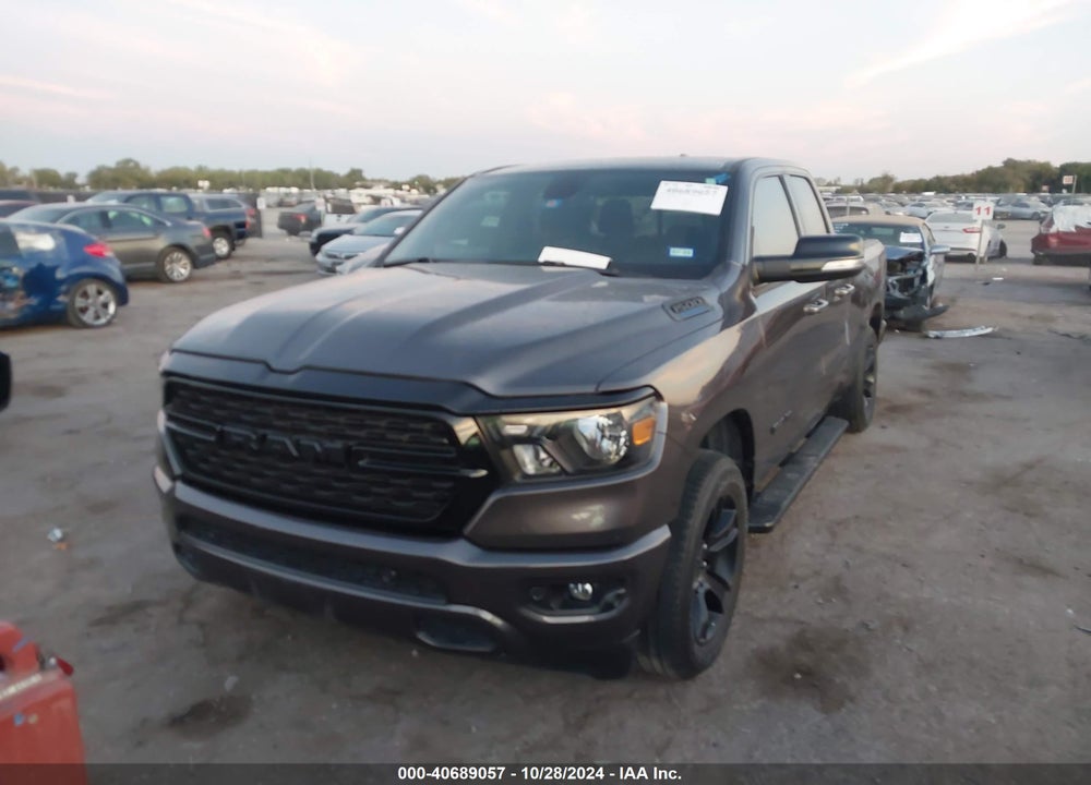 2022 RAM 1500 LONE STAR 4X2 6'4 BOX VIN: 1C6RREBGXNN393656