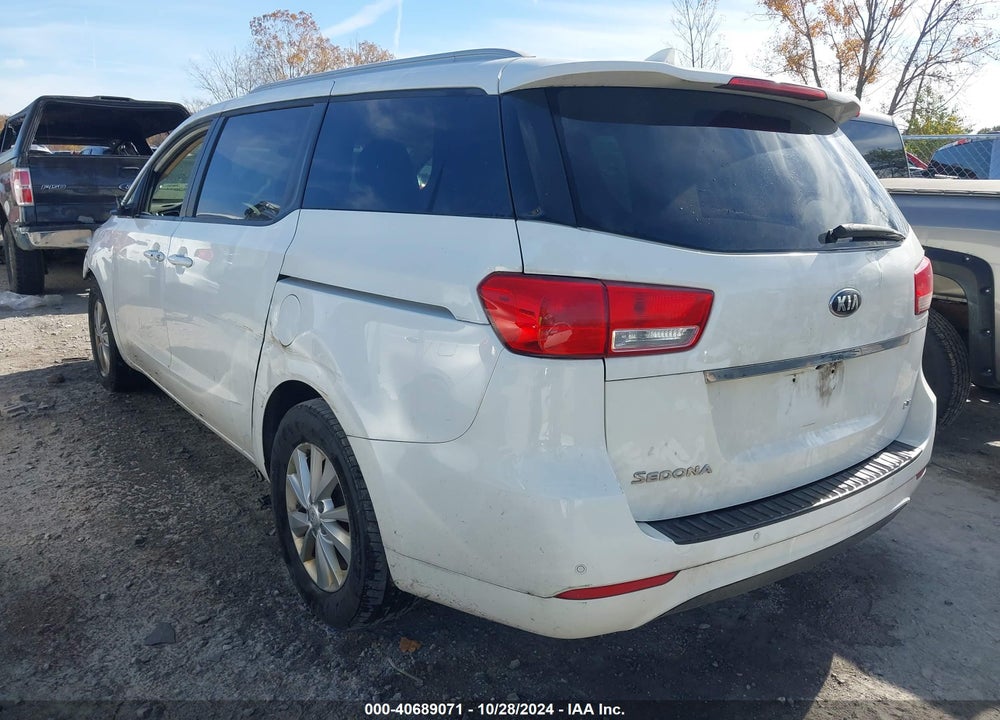 2017 KIA SEDONA LX VIN: KNDMB5C13H6290966