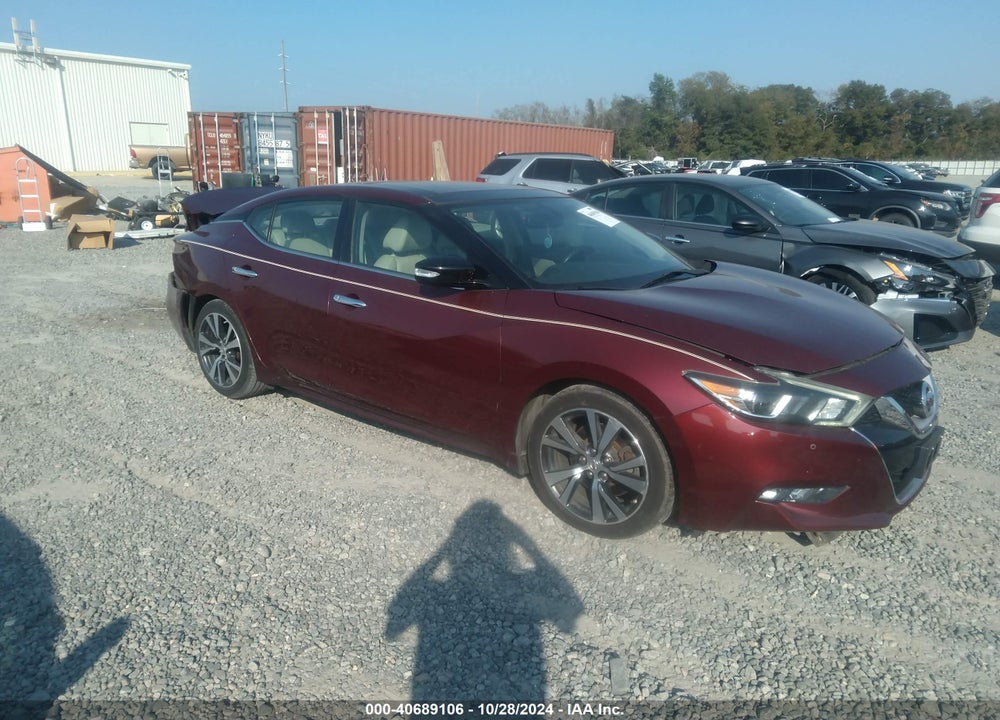 2017 NISSAN MAXIMA 3.5 SL VIN: 1N4AA6AP7HC362987