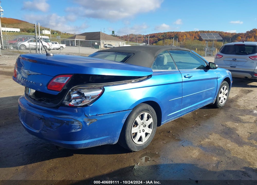 2008 CHRYSLER SEBRING LX VIN: 1C3LC45K28N662073