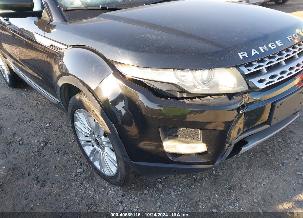 2013 LAND ROVER RANGE ROVER EVOQUE PURE VIN: SALVV2BG3DH727579