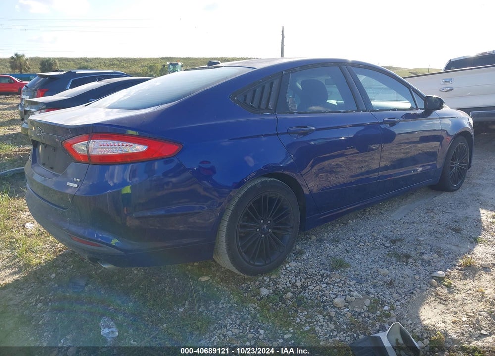 2014 FORD FUSION SE VIN: 3FA6P0HD0ER386977
