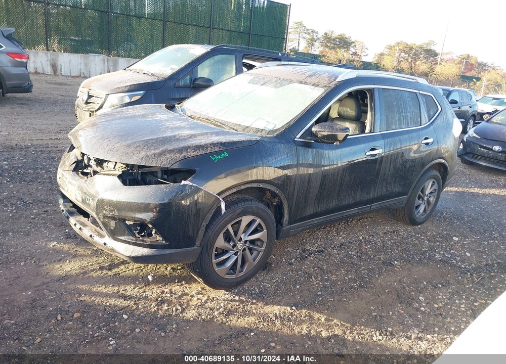 2016 NISSAN ROGUE S/SL/SV VIN: 5N1AT2MV4GC778853