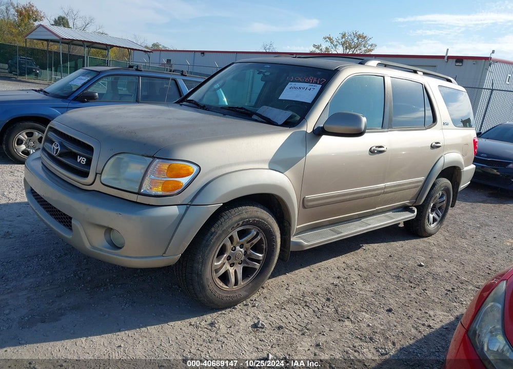 2004 TOYOTA SEQUOIA SR5 V8 VIN: 5TDBT44A04S222485