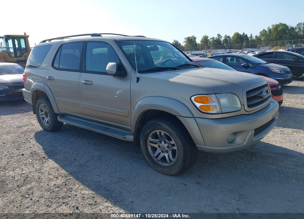 2004 TOYOTA SEQUOIA SR5 V8 VIN: 5TDBT44A04S222485