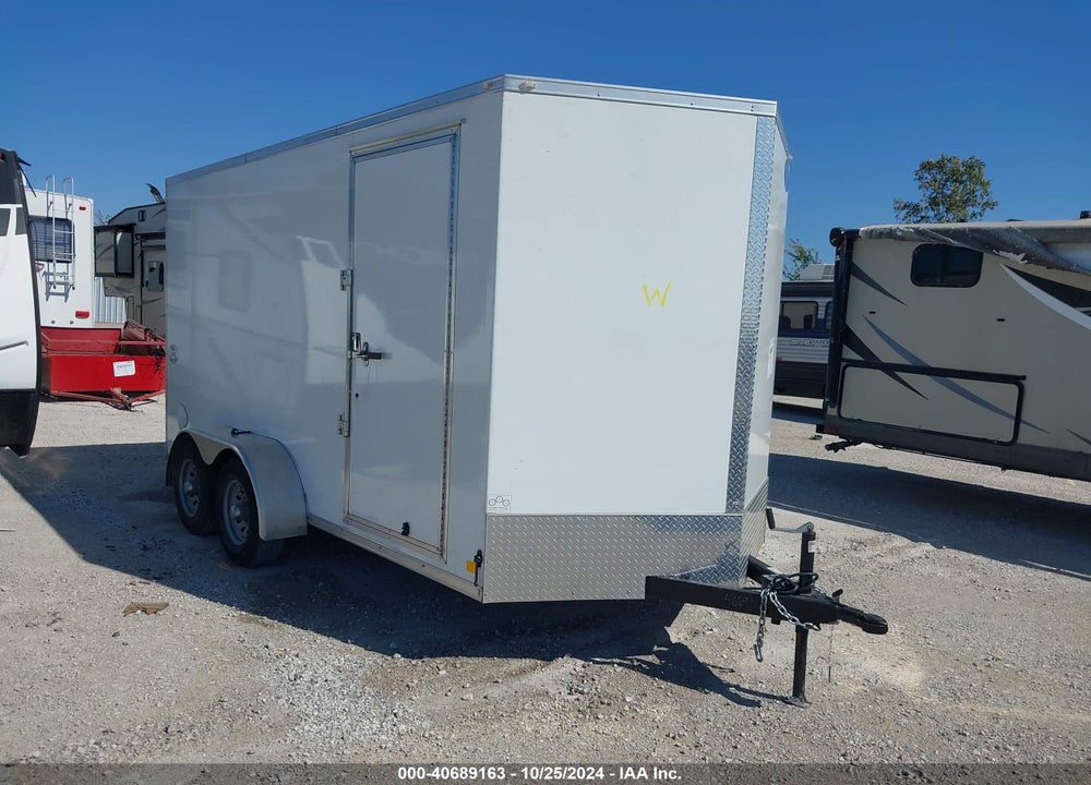 2022 CONTINENTAL CARGO 14' ENCLOSED CARGO T VIN: 5NHUVA429NY046291