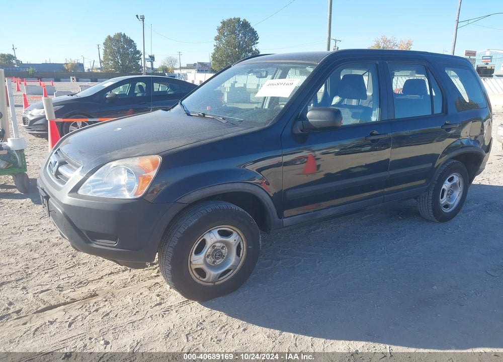 2002 HONDA CR-V LX VIN: JHLRD78552C081831
