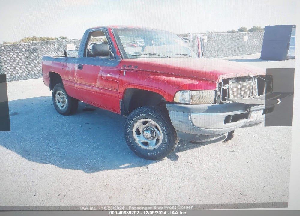 1994 DODGE RAM 1500 VIN: 3B7HF16Z7RM552831
