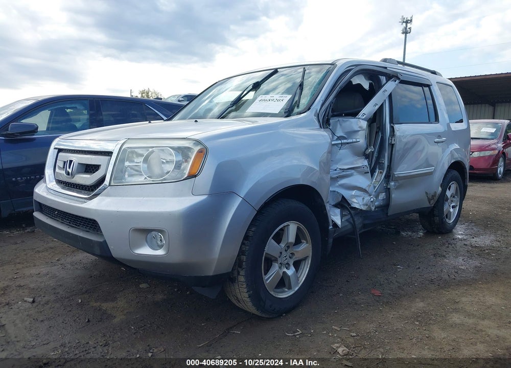 2010 HONDA PILOT EX-L VIN: 5FNYF4H64AB027237