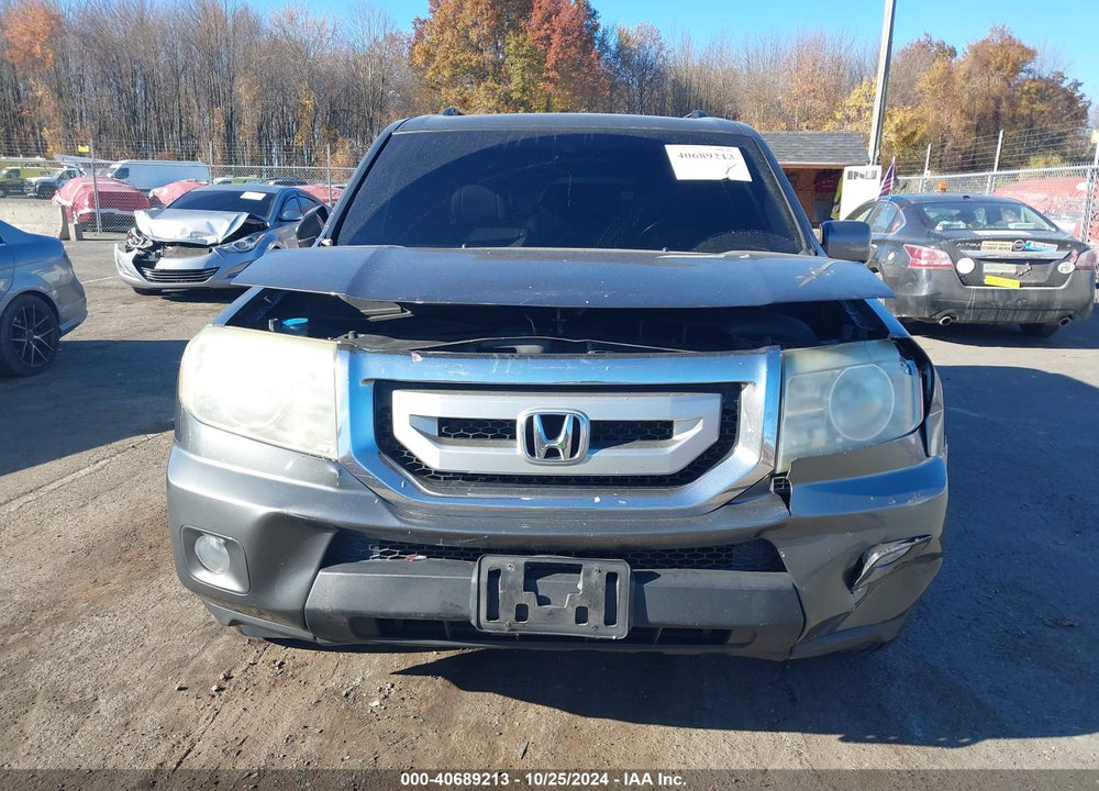 2011 HONDA PILOT EX-L VIN: 5FNYF4H51BB009416