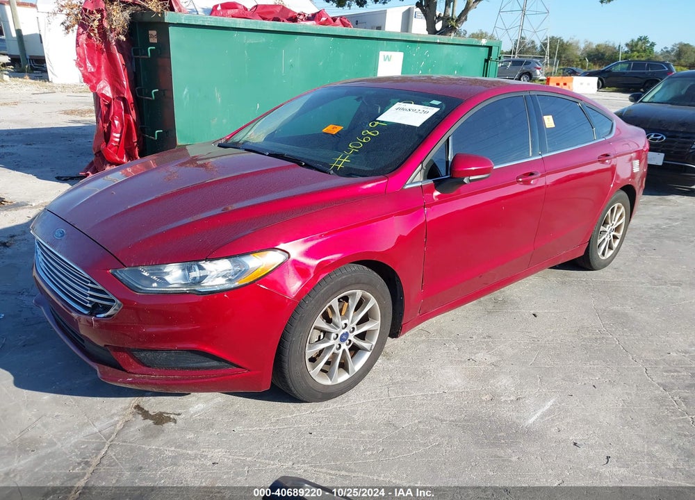 2017 FORD FUSION SE VIN: 3FA6P0H79HR212274