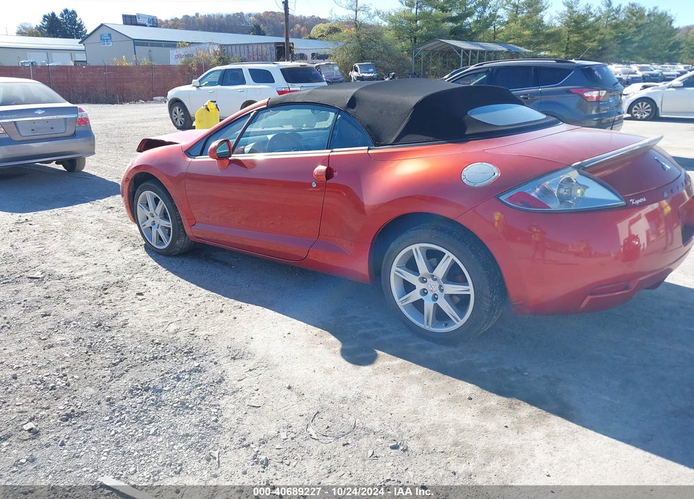 2007 MITSUBISHI ECLIPSE SPYDER GT VIN: 4A3AL35T67E034695