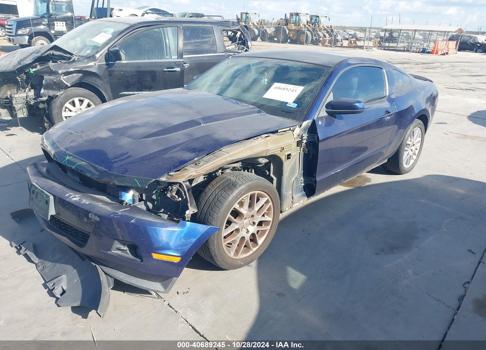 2012 FORD MUSTANG V6 PREMIUM VIN: 1ZVBP8AM0C5256230