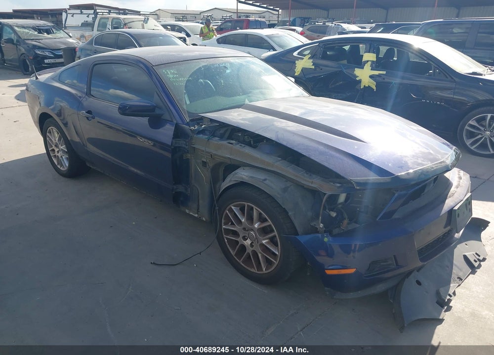 2012 FORD MUSTANG V6 PREMIUM VIN: 1ZVBP8AM0C5256230