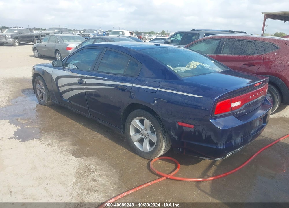 2013 DODGE CHARGER SE VIN: 2C3CDXBG3DH563280