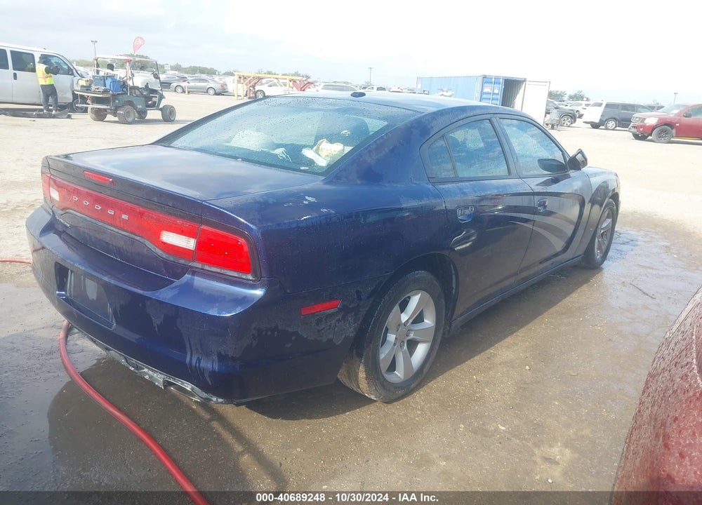 2013 DODGE CHARGER SE VIN: 2C3CDXBG3DH563280
