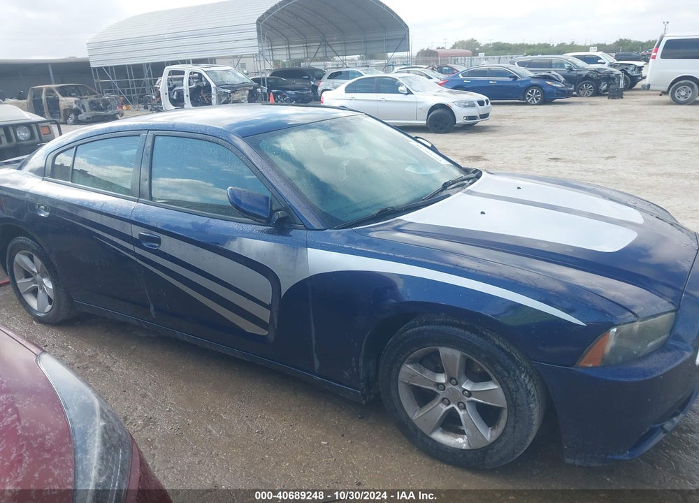 2013 DODGE CHARGER SE VIN: 2C3CDXBG3DH563280