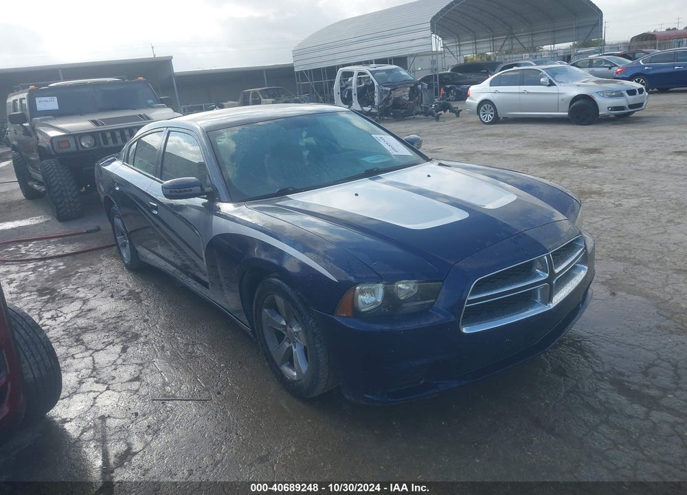 2013 DODGE CHARGER SE VIN: 2C3CDXBG3DH563280