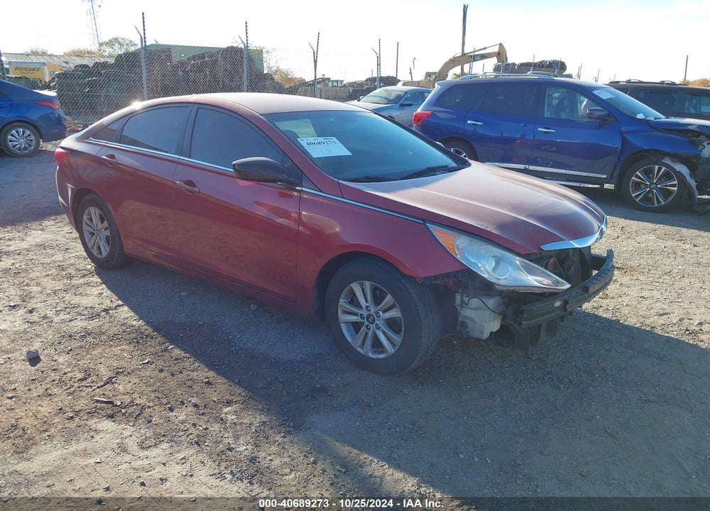 2013 HYUNDAI SONATA GLS VIN: 5NPEB4AC6DH631845