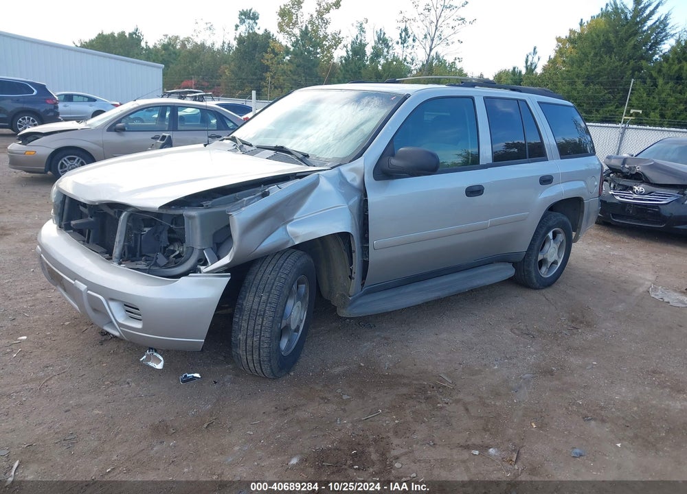 2007 CHEVROLET TRAILBLAZER LS VIN: 1GNDT13S672263031