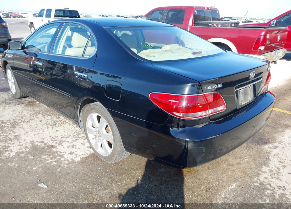 2005 LEXUS ES 330 VIN: JTHBA30G555086452