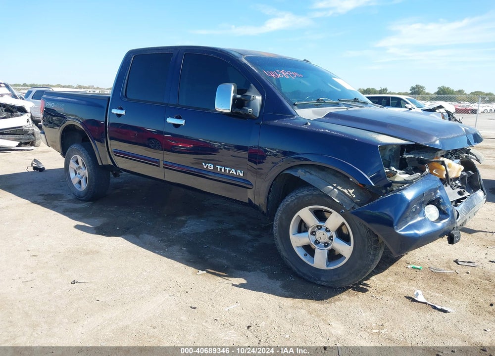 2008 NISSAN TITAN PRO-4X/XE VIN: 1N6BA07C38N335965