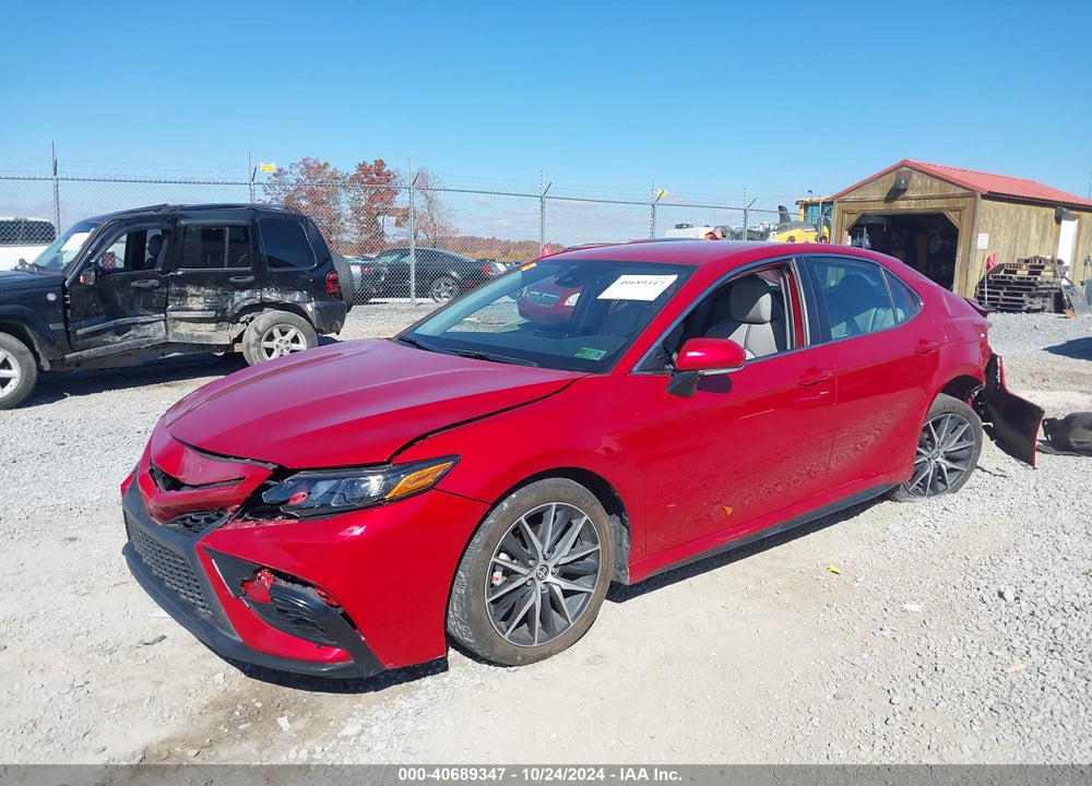 2022 TOYOTA CAMRY SE AWD VIN: 4T1G11BK5NU051599