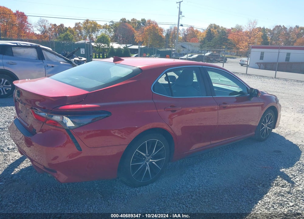 2022 TOYOTA CAMRY SE AWD VIN: 4T1G11BK5NU051599