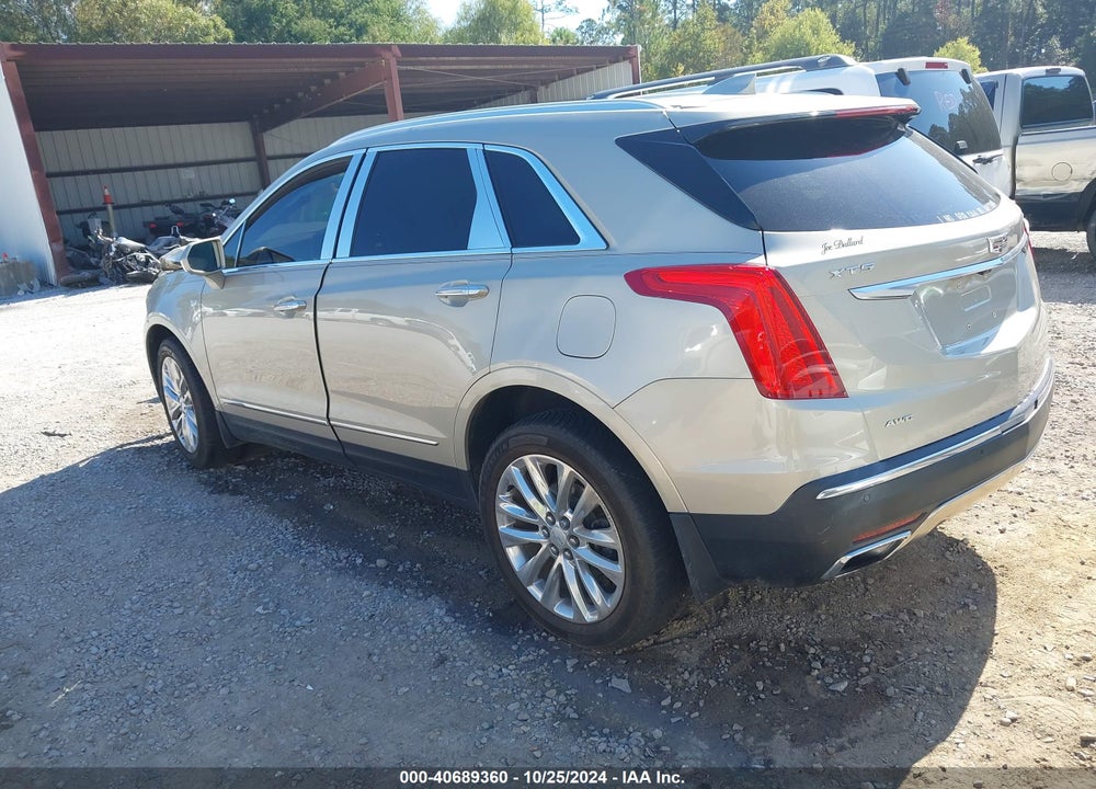 2017 CADILLAC XT5 PLATINUM VIN: 1GYKNFRSXHZ102747