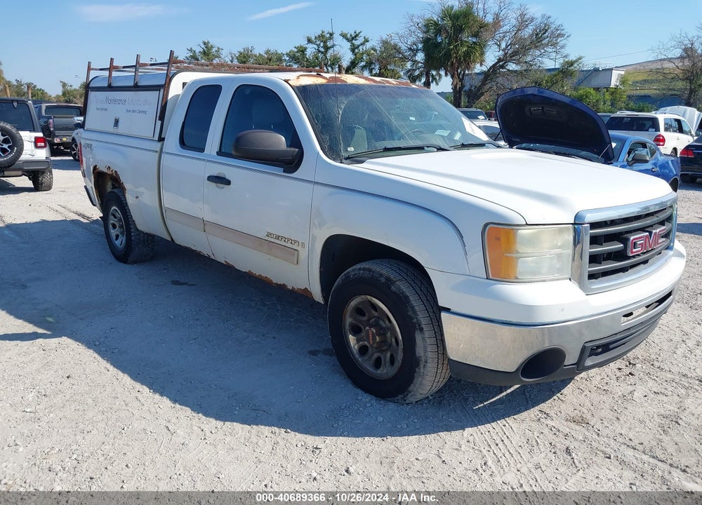 2009 SIERRA GMC  1500 SL VIN: 1GTEK19C99Z225609
