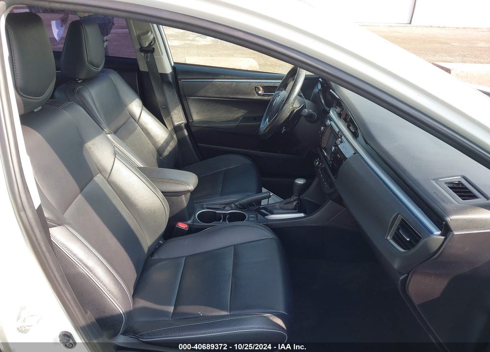 2015 TOYOTA COROLLA S PREMIUM VIN: 2T1BURHE9FC302645