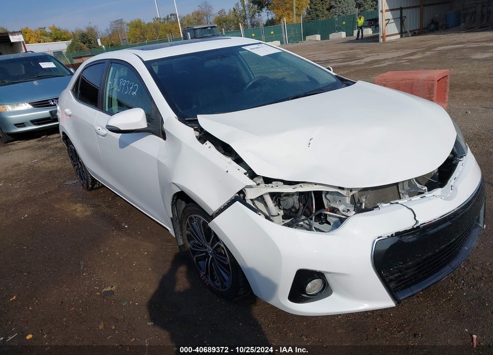 2015 TOYOTA COROLLA S PREMIUM VIN: 2T1BURHE9FC302645