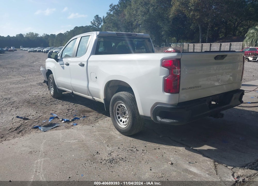 2021 CHEVROLET SILVERADO VIN: 1GCRWAEF3MZ372345