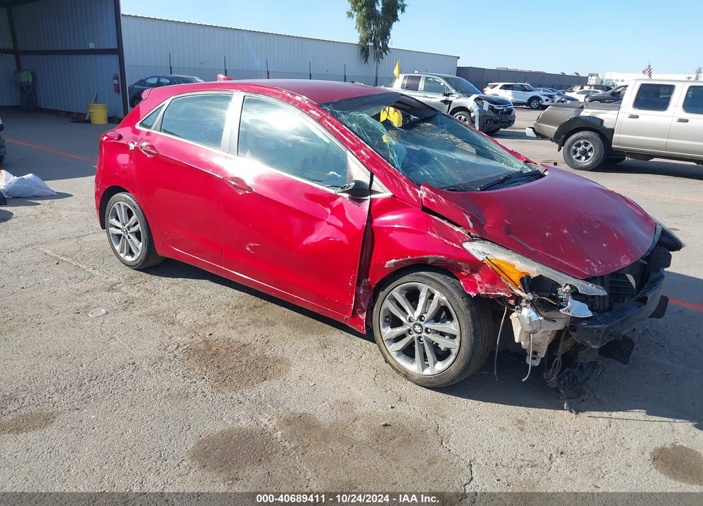 2016 HYUNDAI ELANTRA GT VIN: KMHD35LH5GU329704