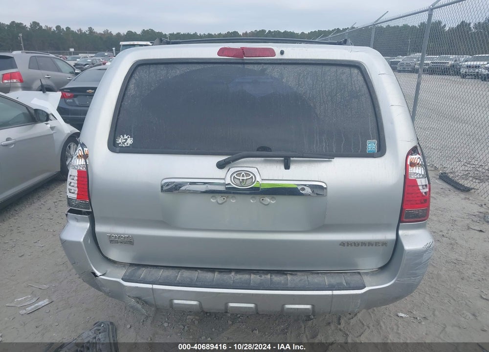 2006 TOYOTA 4RUNNER SR5 V6 VIN: JTEZU14R168053645