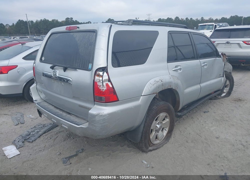 2006 TOYOTA 4RUNNER SR5 V6 VIN: JTEZU14R168053645