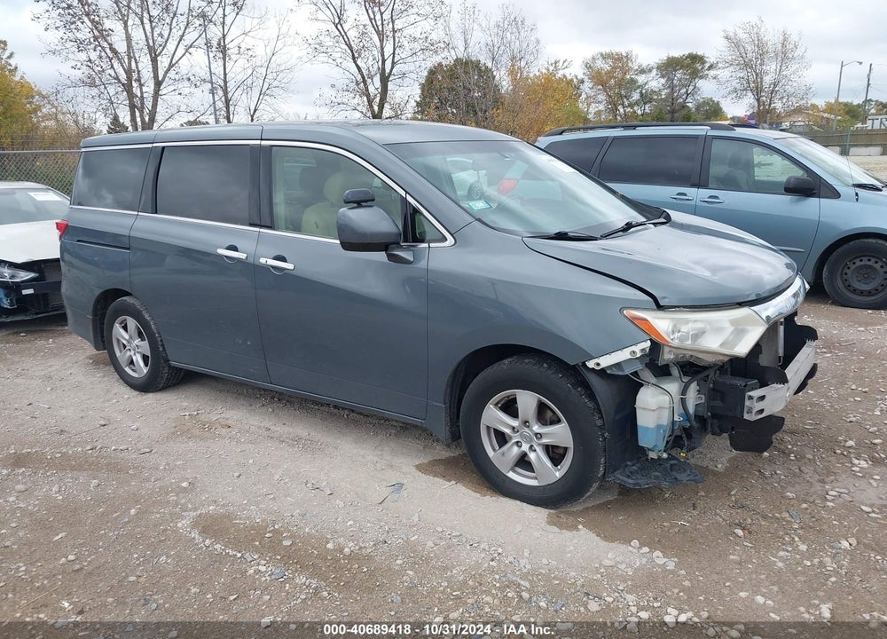 2012 NISSAN QUEST SV VIN: JN8AE2KP0C9034777