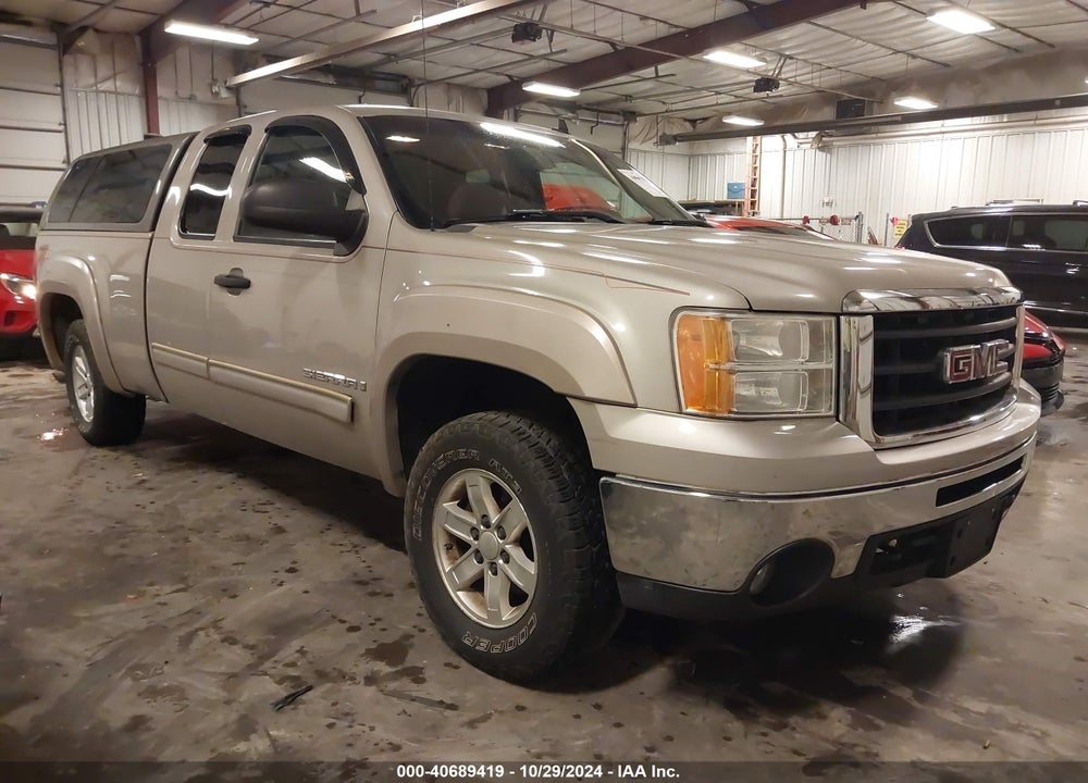 2009 GMC SIERRA 1500 SLE VIN: 1GTEK29059Z153514