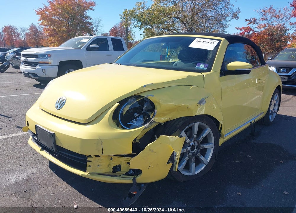 2013 VOLKSWAGEN BEETLE 2.5L VIN: 3VW5P7AT9DM802789