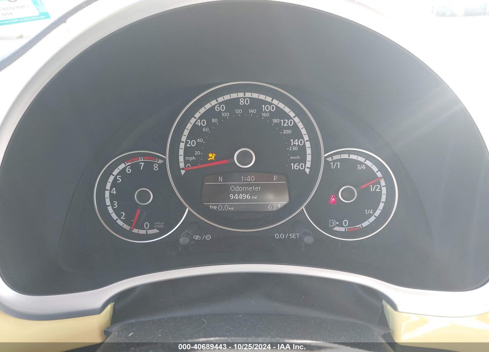 2013 VOLKSWAGEN BEETLE 2.5L VIN: 3VW5P7AT9DM802789