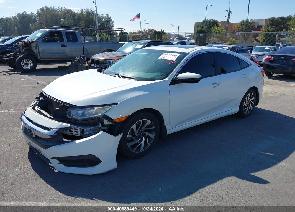 2017 HONDA CIVIC EX VIN: 2HGFC2F74HH542227