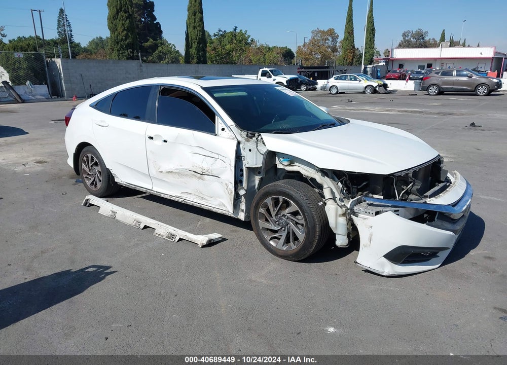2017 HONDA CIVIC EX VIN: 2HGFC2F74HH542227