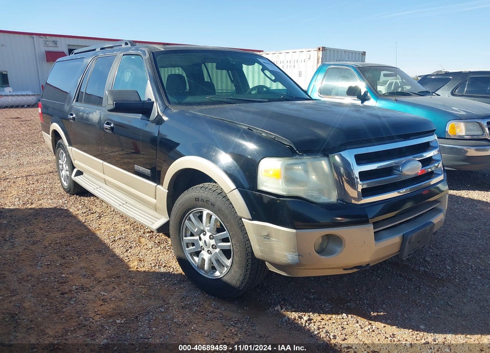 2007 FORD EXPEDITION EL EDDIE BAUER VIN: 1FMFK18537LA64998